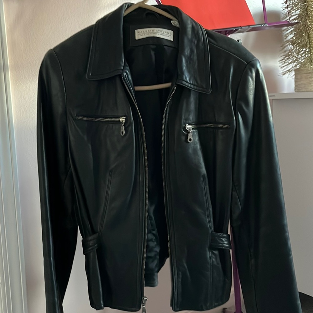 Genuine leather jacket